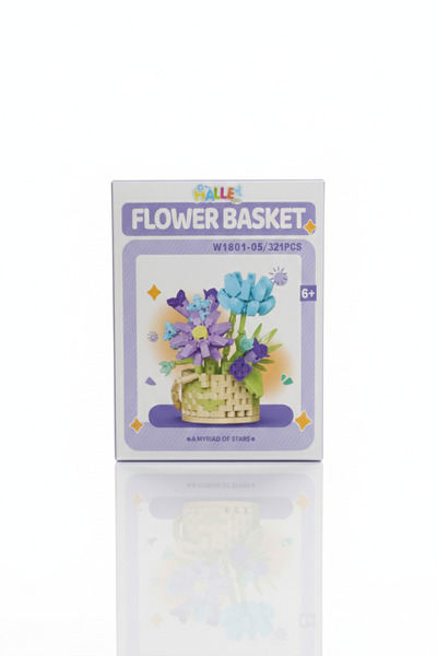 BESTTOYS FLOWER BASKETÇiçek yapı seti 321parca