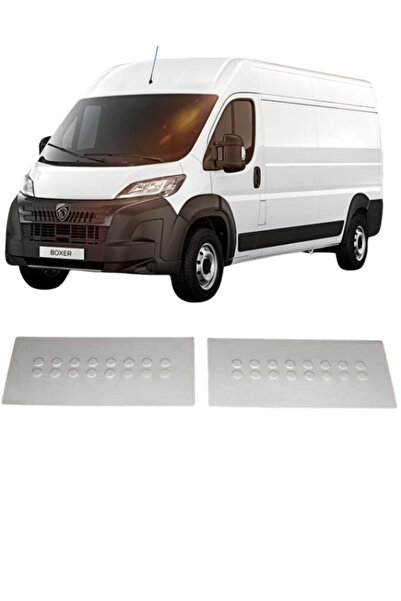 KAPOTO Peugeot Boxer 2006-2025 Krom İç Kapı Eşiği 2 Parça