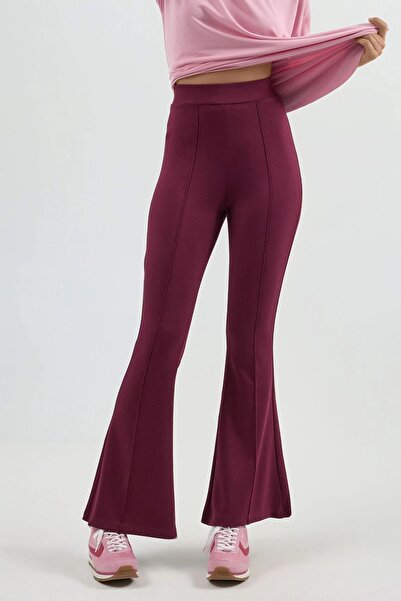 Hiccup Modal Textured Flared Pants