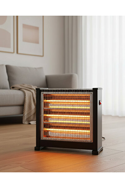 Ch Three-sided heater: All-around warmth with 2400W power! And high safety.