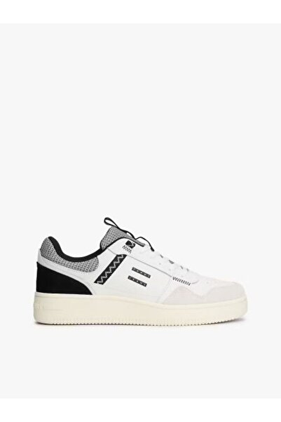 Tommy Hilfiger BEYAZ ERKEK SNEAKER TJM RETRO BASKET
