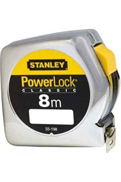 Stanley ROLLING TAPE 8mx25mm POWERLOCK CARD