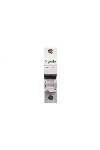 SCHNEIDER Întrerupător automat 1P C 20A 6kA AC K60N A9K02120
