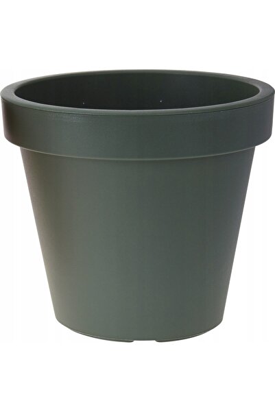 Other Ghiveci rotund verde din plastic 25 x 22 cm