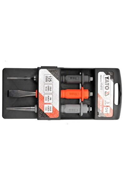 yato MINI CHISEL AND PUNCH SET 3 pcs. 4713