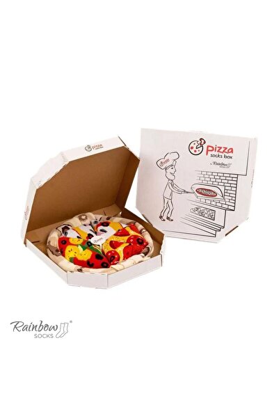 Other șosete vegetariene, pepperoni, capricciosa Șosete cu mix de pizza vegetariene, pepperoni, capricciosa EU 47-50