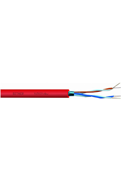 ELHURT Telecommunication cable YnTKSYekw 1x2x0.8 TN0100 class Eca /reel/