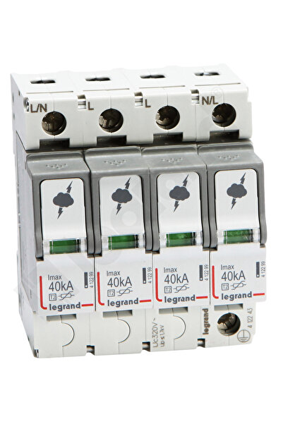 Legrand SURGE ARRESTER T2 40 KA 4P
