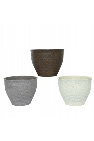 Other Amestec de capace rotunde din plastic pentru ghivece 24 cm