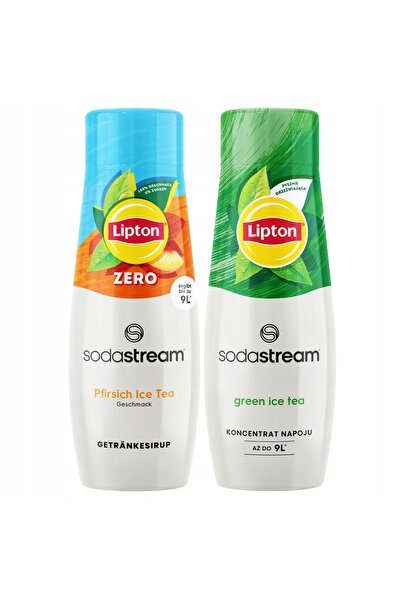 Other 2x SodaStream Lipton Ice Tea Peach Zero Ice Sirop fără zahăr + Ice Tea ...