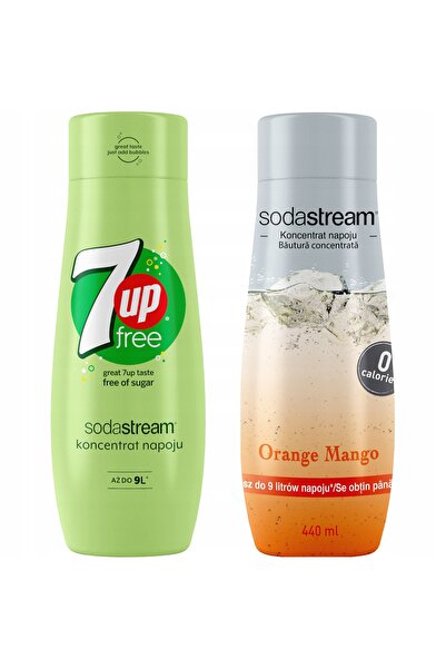 Other Set de 2 concentrate SodaStream 7UpFREE+OrangeMango