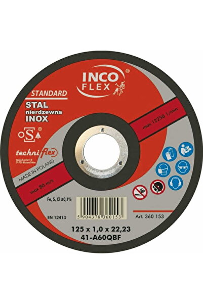 shumee METAL INOX DISC INCOFLEX 125*1.0