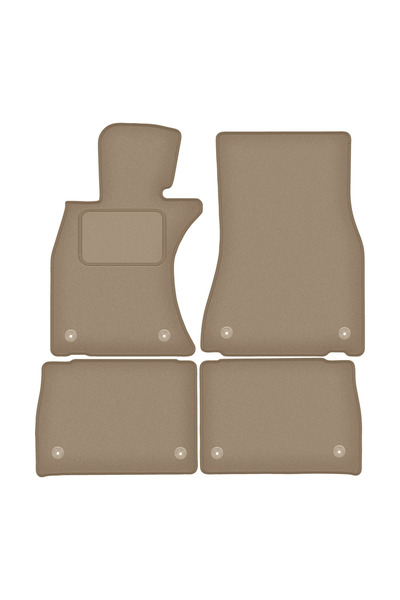 Other Dywaniki samochodowe welurowe do: Lexus LS IV sedan (2006-2017) beżowe
