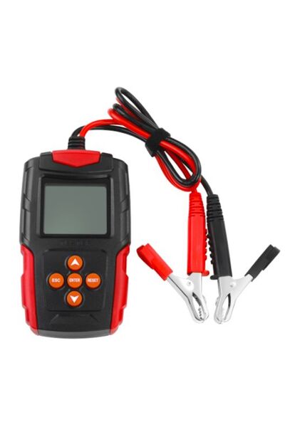 Kraft&dele Tester digital pentru baterii, Kraft&dele, afișaj LED 12V 24V 3Ah-...