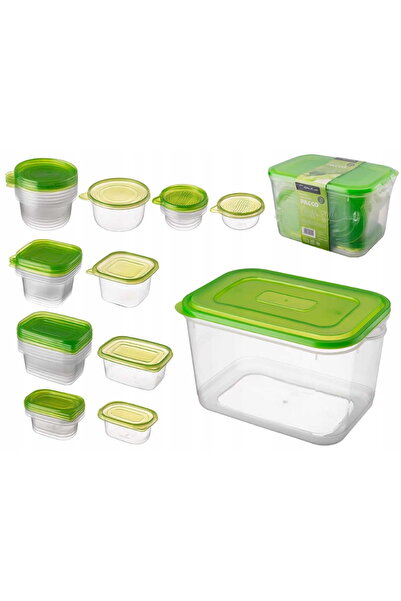 Other Set of 21 plastic food storage containers