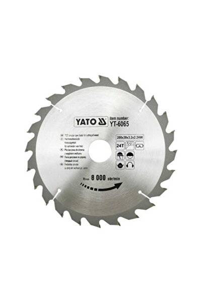 yato LAMĂ DE FIERĂSTRĂU CIRCULAR WIDIA 200x30mm 24 DINȚI 6065