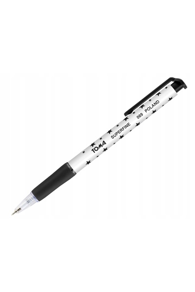Other Automatic ballpoint pen black with stars 0.5 mm