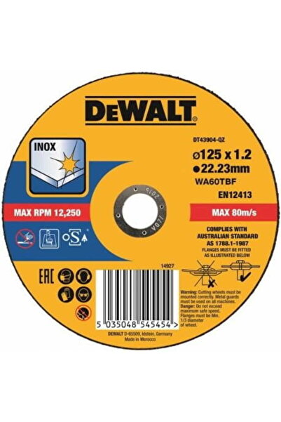 Dewalt METAL DISC 125x1.2mm