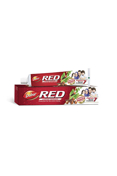 Dabur Red Ayurvedic Toothpaste Fights 7 Dental Problems- 200gms