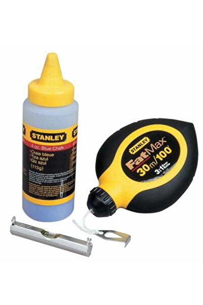 Stanley FatMax® CHALKING LINE + CHALK + MARKER