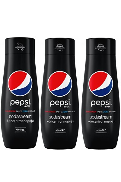 Other Set de 3 concentrate SodaStream 3x Pepsi MAX