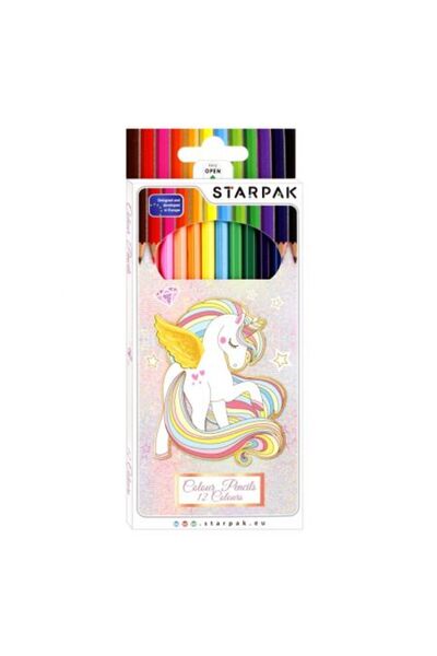 Other Unicorn Triangular Colored Pencils - Set of 12