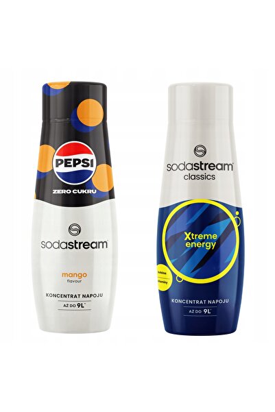 Other Set de 2 concentrate de apă. Sodastream Pepsi MAX Mango + băutură energ...