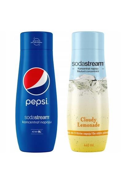 Other Set of 2 SodaStream Pepsi+Lemonade concentrates