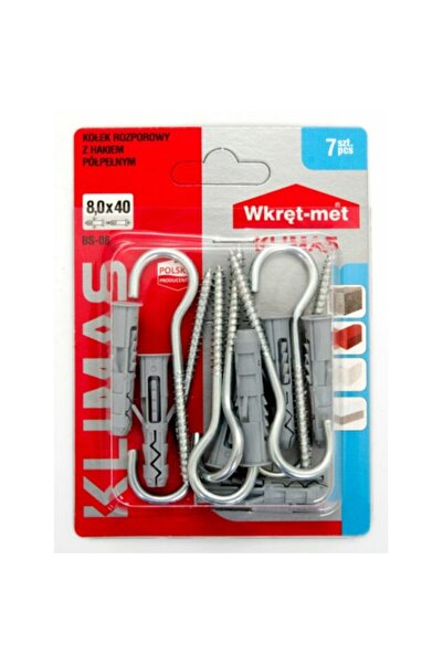 Other Set șuruburi de expansiune 8x40 cu cârlige de tavan (7 buc)