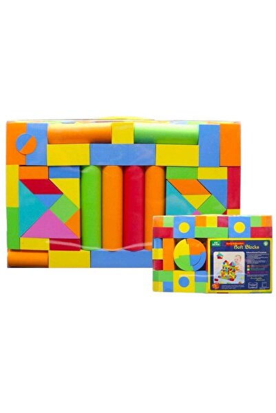 Toybox مكعبات بناء إسفنجية ناعمة قابلة للتجميع، ألعاب تركيب للأطفال