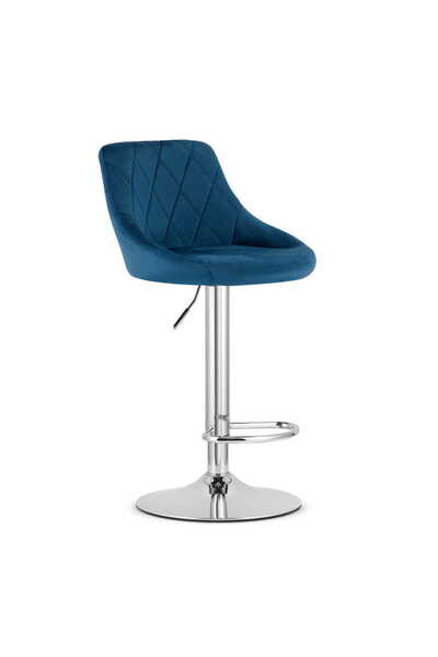 Other Scaun KAST - catifea bleumarin / bază cromată