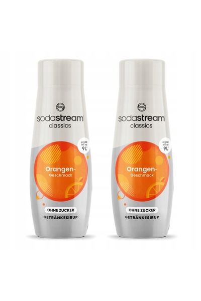 Other SodaStream Orange Zero Syrups Concentrat fără zahăr de portocale pentru aparatul de sucuri