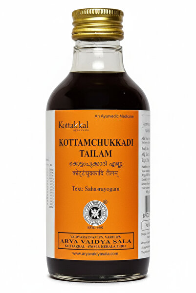 Kottakkal Arya Vaidya Sala Kottamchukkadi Tailam 200 ml