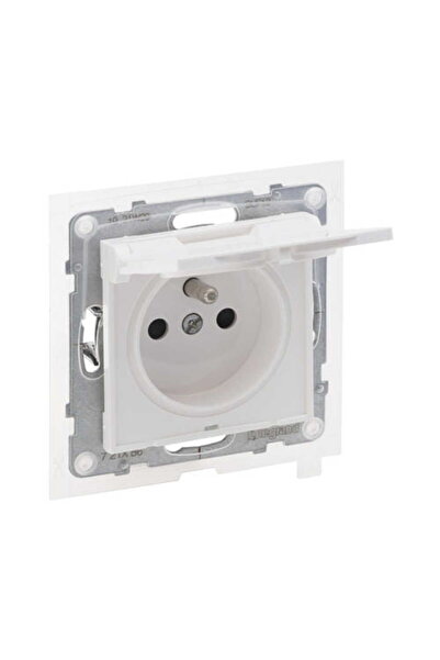Legrand Gniazdo pojedyncze białe 2P+Z 16 A 250V zaciski automatyczne Suno 721186