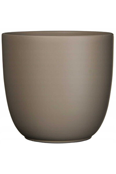 Other Doniczka ceramiczna dekoracyjna 9x10cm - Szary Mat