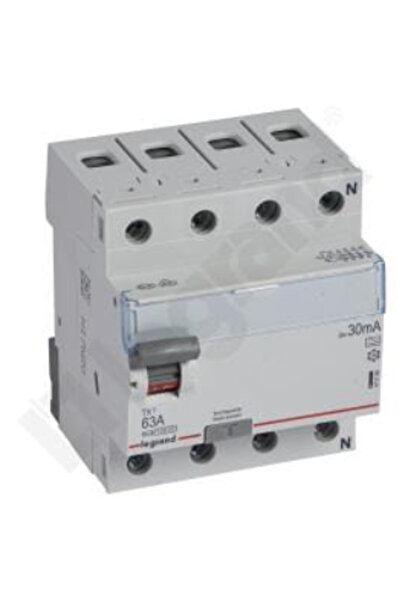Legrand 4P 63A 0.03A differential circuit breaker type A P304 TX3 411766