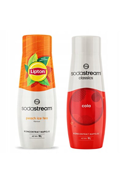 Other 2x Lipton Ice Tea Piersică Sodastream Sirop Concentrat + Cola