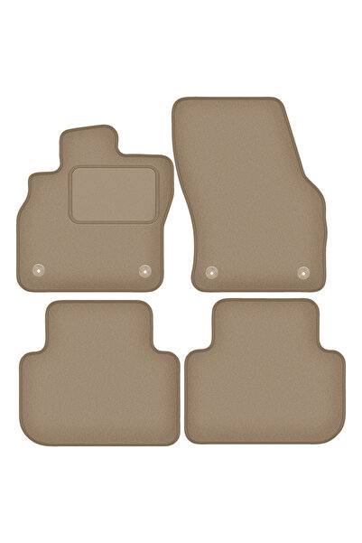 Other Dywaniki samochodowe welurowe do: Audi Q3 sportback (2019-) beżowe