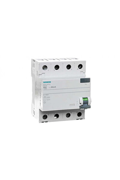 shumee 4P 80A 0.03A differential circuit breaker Type AC 30mA 400V SENTRON 5S...