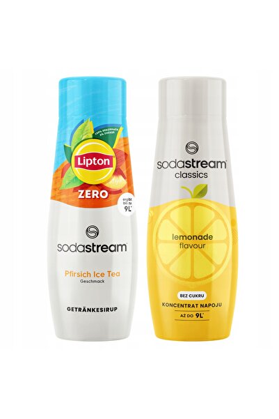 Other 2x Lipton Ice Tea Peach Zero Zahăr SodaStream Sirop + Limonadă