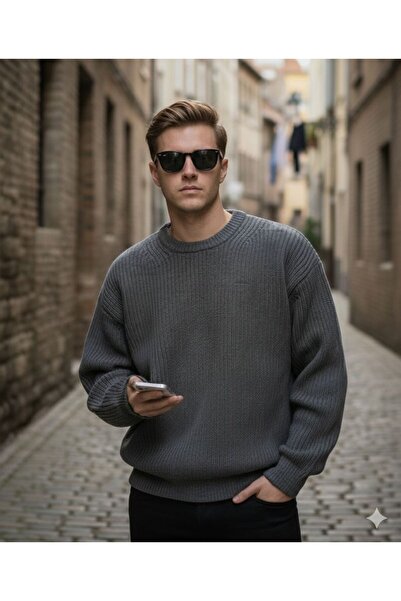 FAVORİST Men's Knitted Sweater Sweater