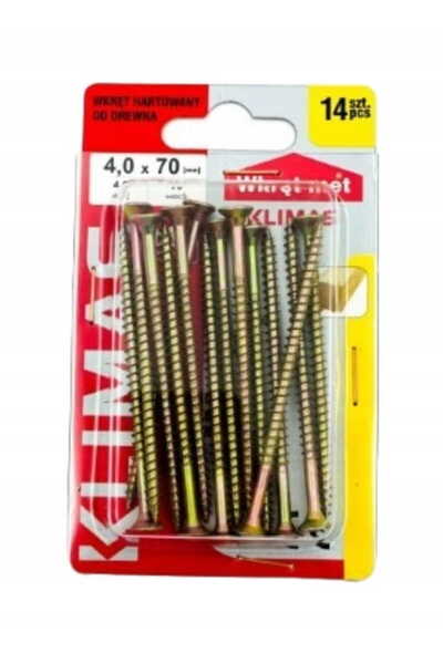 Other Șuruburi pentru lemn călit 4x70mm 14 buc PZ2 auriu