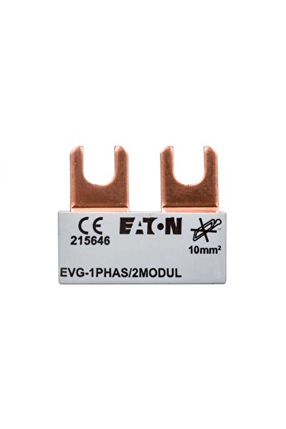 Eaton Bară colectoare de conectare 1P 63A 10mm2 furcă (2 module) EVG-1FAZA/2M...