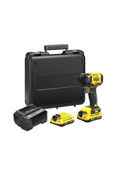 Stanley Șurubelniță cu impact 18V V20 170Nm 2x2Ah + carcasă SFMCF810D2K