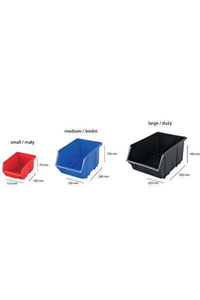 Other ECOBOX MARE ROȘIE 220x350x165mm