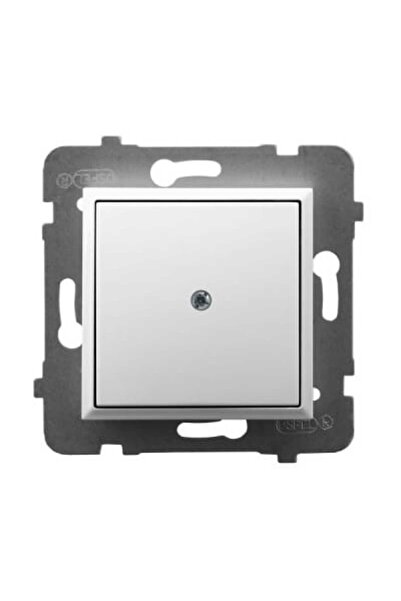 OSPEL Capac terminal Aria alb din oțel inoxidabil, fără ramă