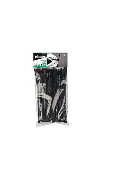 Bradas BANDĂ DE PLASTIC NEGRU 8.8x400/100 buc...