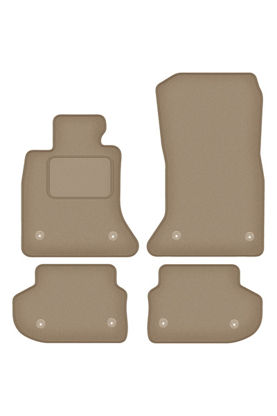 Other Dywaniki samochodowe welurowe do: BMW 5 F11_FL kombi, touring (2013-2017) beżowe