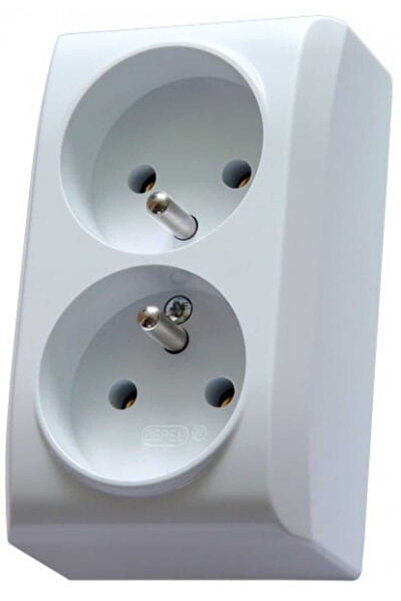 OSPEL PRIZĂ BIS N/T DUBLU 2X2P+Z GN-2BZ ALB