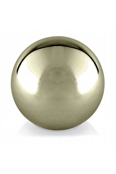 Other Bilă decorativă din ceramică aurie 9 cm